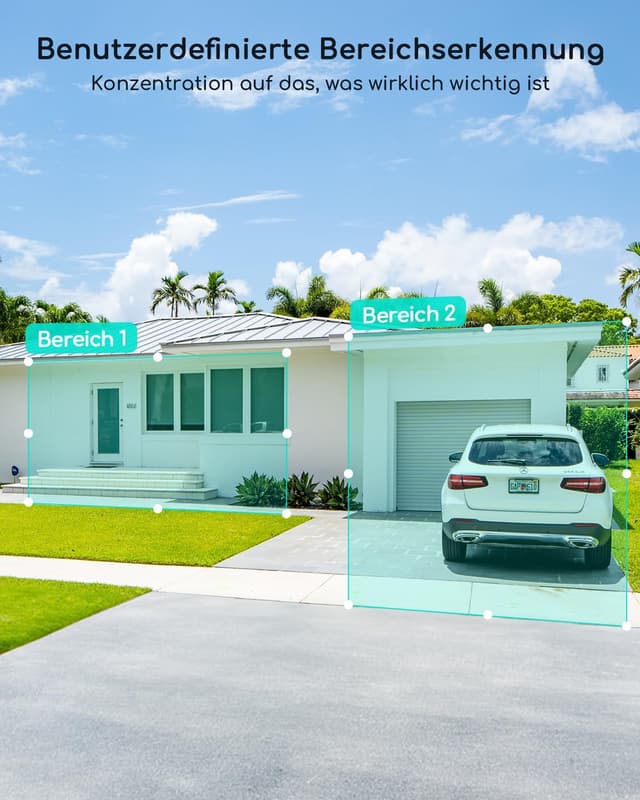 Thumbnail 6 de COOAU 2K WiFi6 Überwachungskamera außen Akku