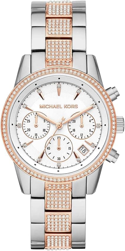 Thumbnail 4 de Michael Kors Ritz MK6357 cronógrafo para mujer ⌚
