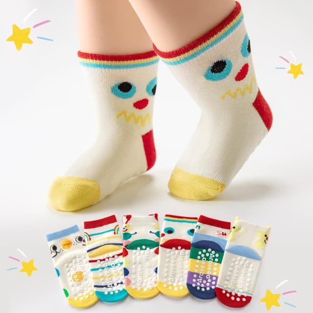 Thumbnail 5 de Aroveea Baby Toddler Grip Socks 12 Pack