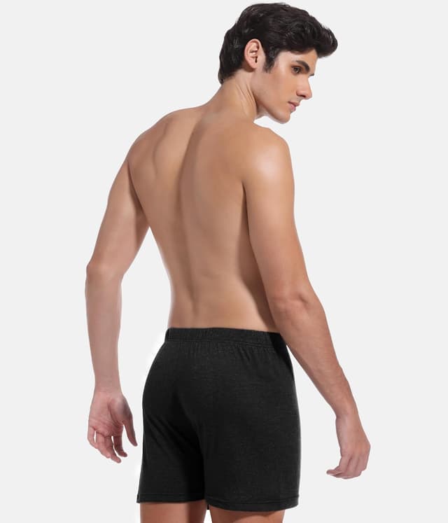 Detalle 2 de YESWEL 6er/10er Pack Herren-Boxershorts aus atmungsaktivem Baumwollmix – lockere Retro-Unterwäsche (M–4XL)