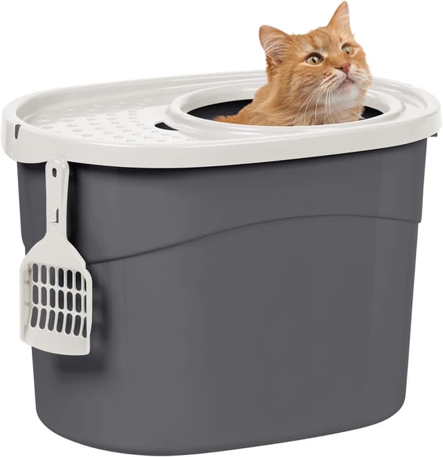 Detalle de Iris Ohyama Maison de Toilette pour Chat TECL-20