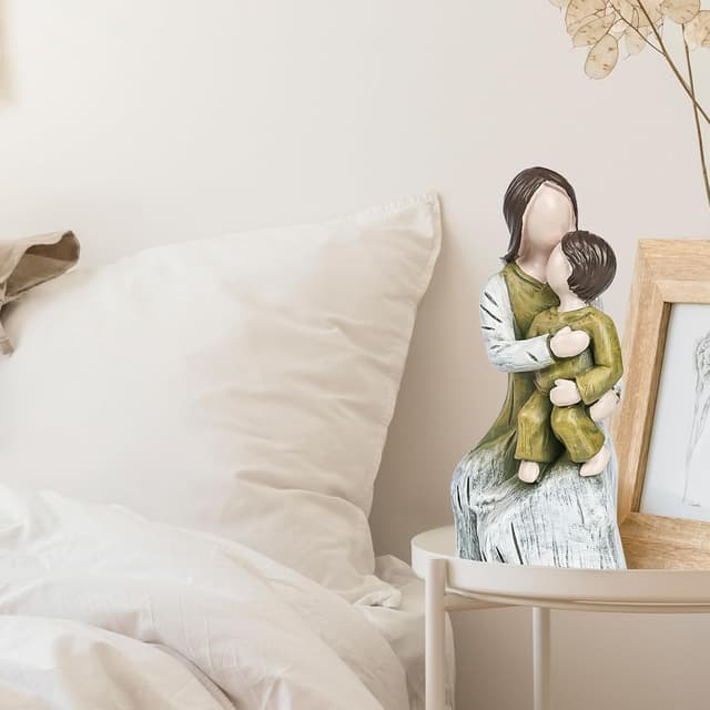 Thumbnail 4 de HKDZ Mother and Son Figurines