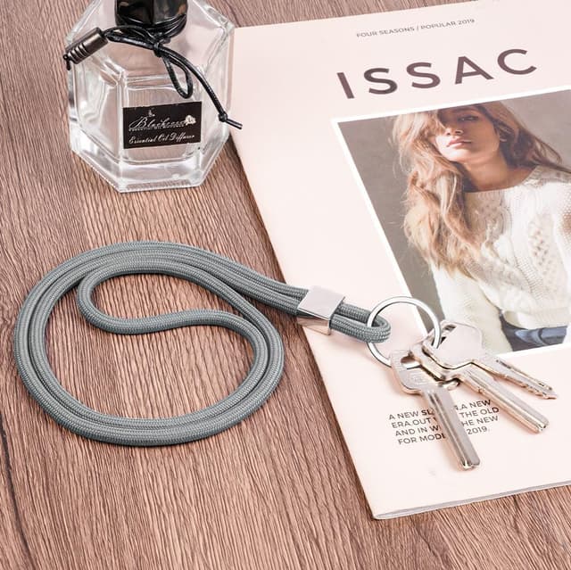 Thumbnail 6 de Vicloon Cordon tour de cou Gris 1 pièce