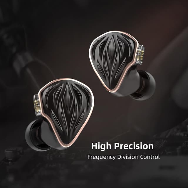 Detalle 2 de Hidizs MS3 In-Ear-Monitore (1DD+2BA) mit 4,4-mm-Anschluss – dreifaches räumliches Audio