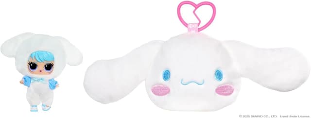 Detalle 1 de L.O.L. Surprise Loves Hello Kitty plush reversibile