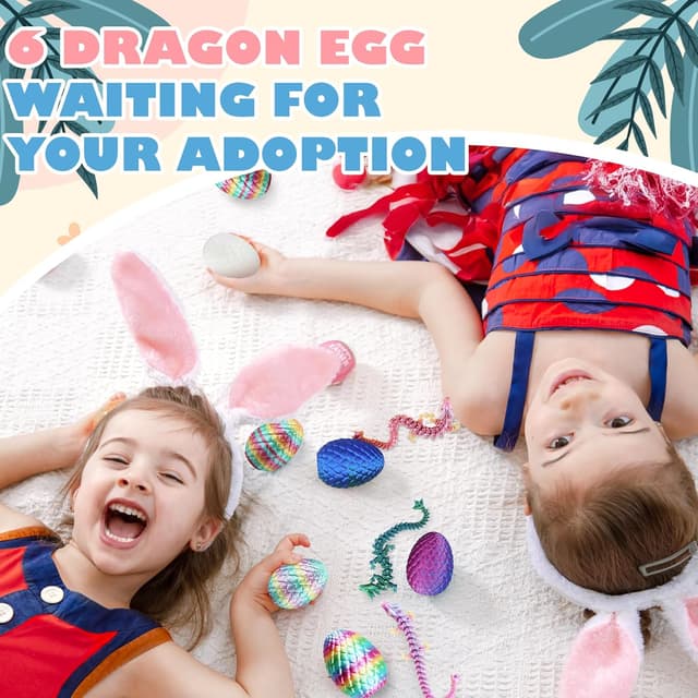 Thumbnail 5 de HTXJ-MF 3D Dragon Eggs Set of 6