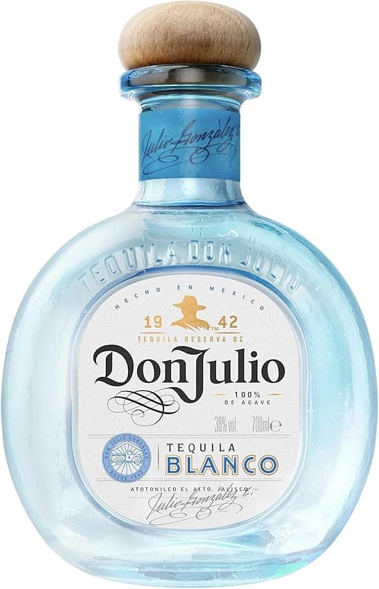 Detalle de Don Julio Blanco Tequila 700 ml - Sabor y Tradición 🍹