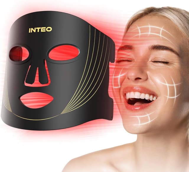 Detalle de INTEO Red Light Face Mask 3 Modes