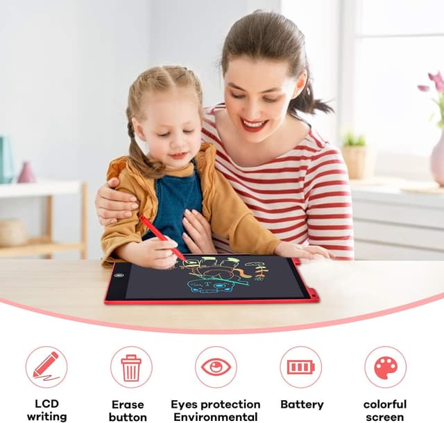 Thumbnail 2 de Bunte LCD Schreibtafel 12 Zoll