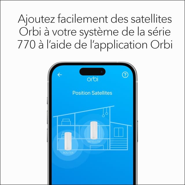 Thumbnail 6 de Satellite WiFi 7 Orbi 770 jusqu’à 11 Gbits