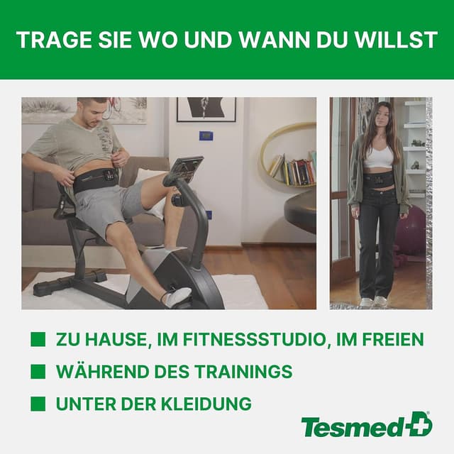 Thumbnail 4 de TESMED Absolute EMS-Bauchmuskeltrainer 15 Programme đȘ
