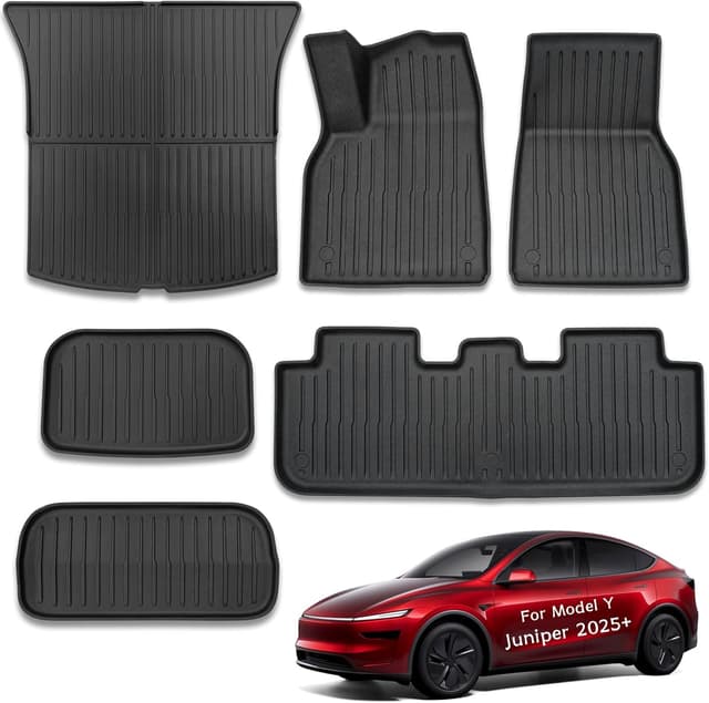 Thumbnail 1 de CYBERBEANS Tesla Model Y Juniper Mats 6Pcs