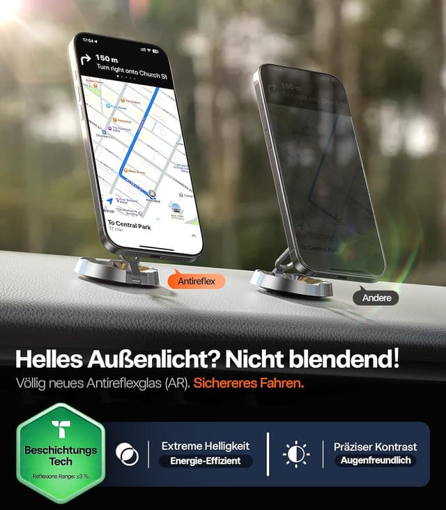 Thumbnail 3 de TORRAS OrigArmor AR 9H Panzerglas für iPhone 17 Pro Max