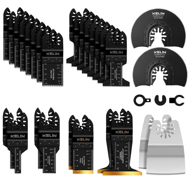 Detalle de KELIN Multitool Sägeblätter 12tlg Titan