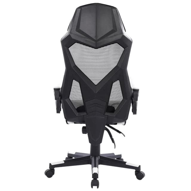 Detalle de Newskill Eros Silla gaming ergonómica con malla blanca