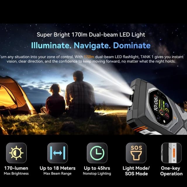 Thumbnail 2 de OSCAL TANK 1 12 GB RAM, 256 GB, 20.000 mAh 📱