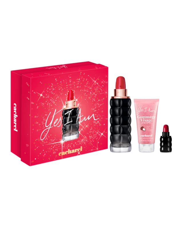 Detalle de Cacharel Yes I Am estuche de regalo