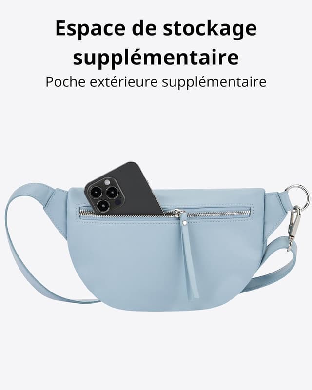 Thumbnail 5 de Expatrié Alice Small sac banane 24 cm