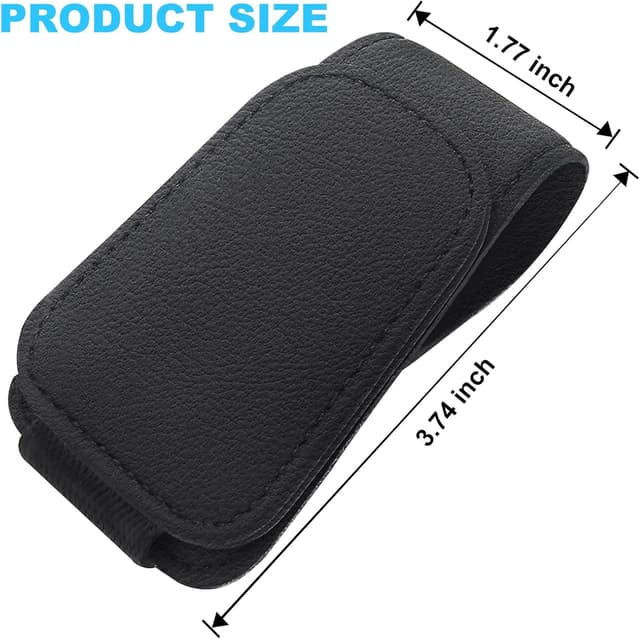 Detalle 2 de TCJJ Sunglasses Holder for Car Visor