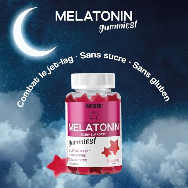 Thumbnail 4 de Weider PACK DUO Melatonin Gummies 2x60 🍬