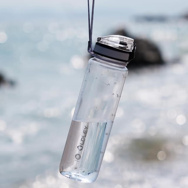 Thumbnail 6 de OLDLEY 32 oz Motivational Water Bottle with Time Marker and Chug Lid (Tritan, BPA Free, Leakproof)