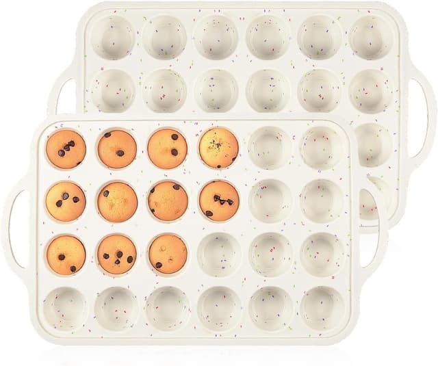 Imagen de CAKETIME Mini Muffin Pan 24-Cup en OfertitasTOP