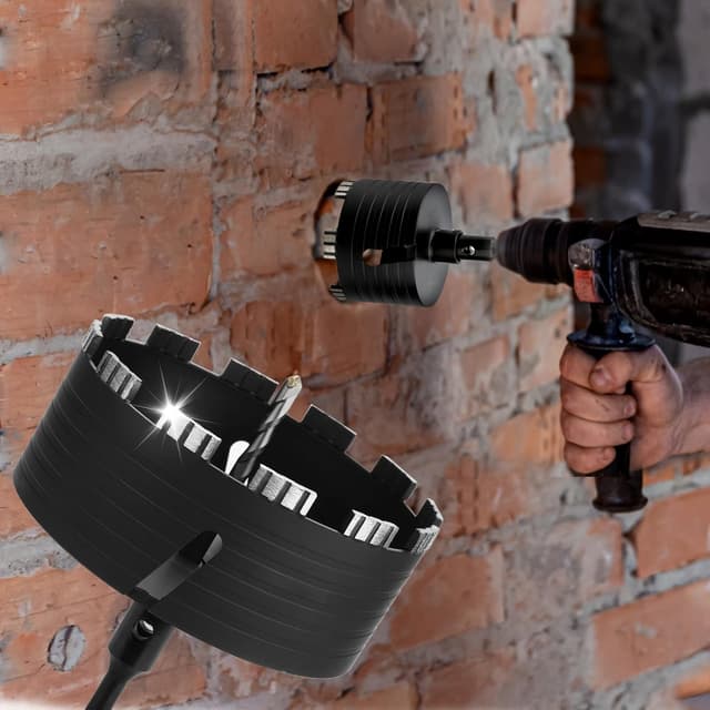 Thumbnail 4 de Bohrkrone 120mm mit M16 Aufnahme SDS Plus Adapter