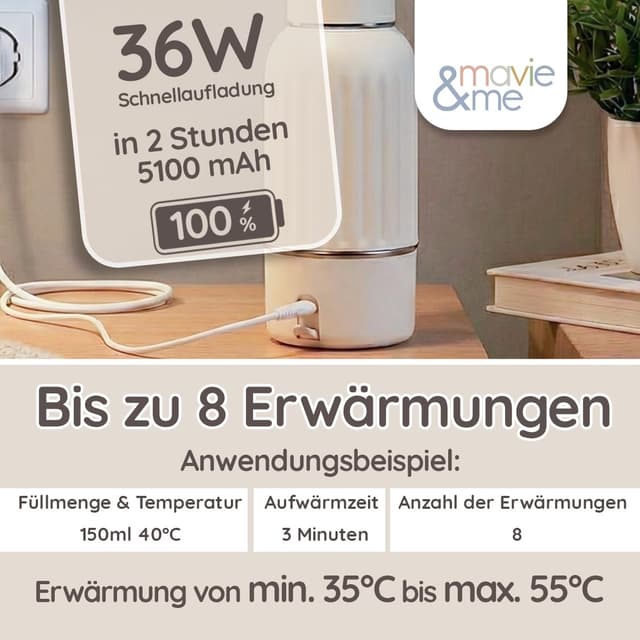 Thumbnail 4 de Baby Flaschenwärmer 500ml BPA frei Muttermilch