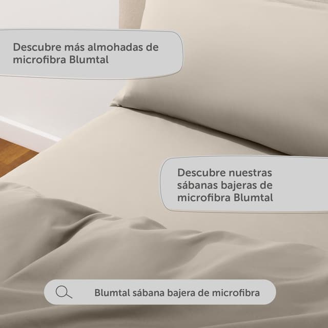 Thumbnail 6 de Blumtal Funda nórdica 220x240 cm con 2 fundas almohada 💤