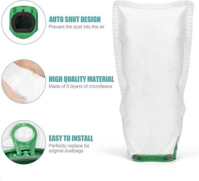 Thumbnail 3 de Vorwerk Kobold VB100 Staubsaugerbeutel 10 Stück