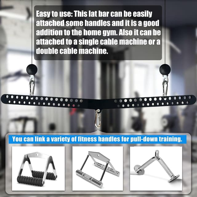 Thumbnail 4 de KORIKAHM Multi-Grip LAT Pull Down Bar