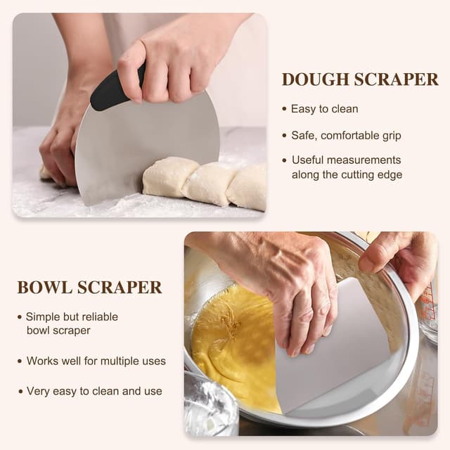 Thumbnail 4 de Clheatky Sourdough Starter Set Complete Kit 11 Pcs