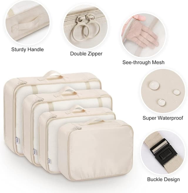 Detalle 2 de MURISE Packwürfel 8-teilig