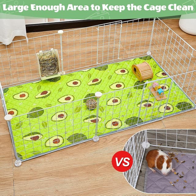 Thumbnail 3 de BeBeJoJo Guinea Pig Cage Liner 120x60cm