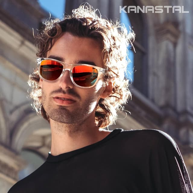 Detalle de KANASTAL 2026 High Protection Polarised Sports Sunglasses with UV400
