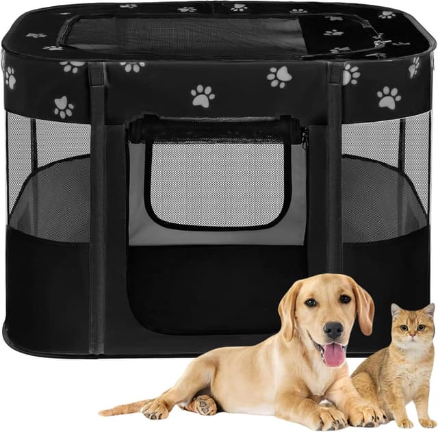 Thumbnail 1 de Floving Portable Doghouse 90×70×60 cm playpen