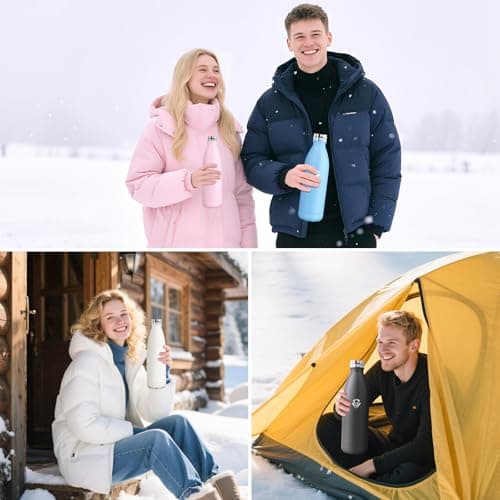 Thumbnail 6 de HoneyHolly Botella 750 ml acero 18/8, a prueba de fugas 🚰