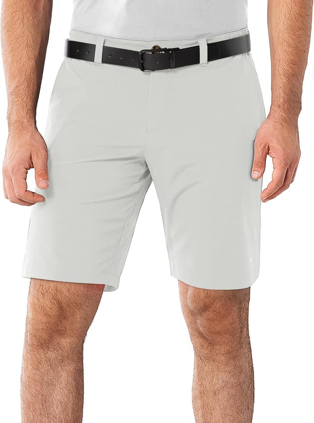 Detalle de 33,000ft Men’s 9" Dry Fit Stretch Golf Shorts with UPF 50+ and Pockets
