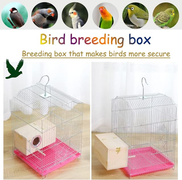Thumbnail 2 de Joyeee Large Bird Breeding Box with Stand 🐦