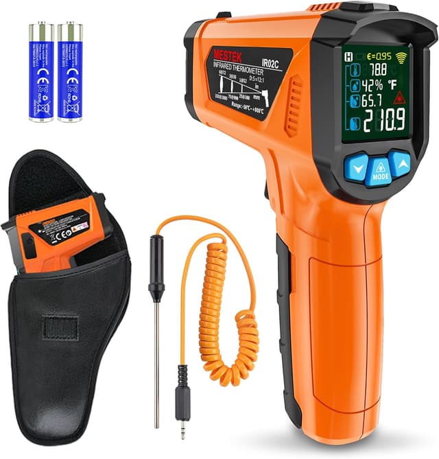 Imagen de MESTEK Infrared Thermometer Gun −58°F to 1472°F en OfertitasTOP