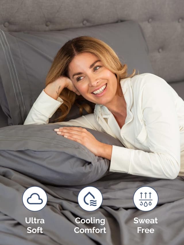 Detalle de Extra Deep Cal King Fitted Sheet 18–24"