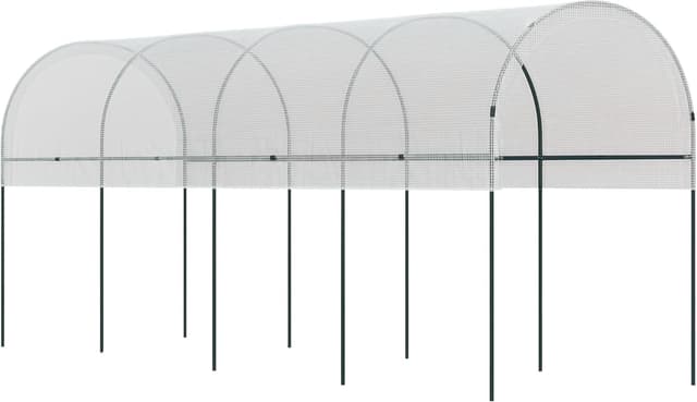 Detalle de Outsunny Serre de Jardin 400 x 120 x 170 cm