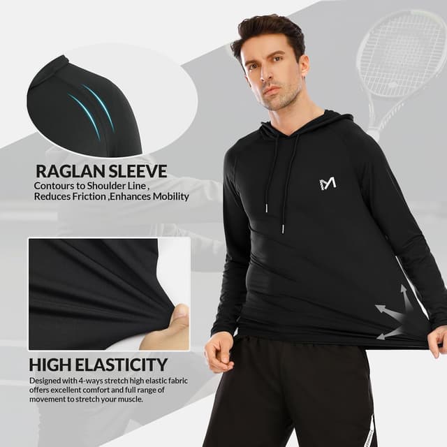 Detalle 1 de MEETYOO Maglietta corsa maniche lunghe