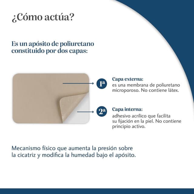 Thumbnail 3 de Trofolastin - Parche reductor cicatrices 👍 - 5x7.5 cm, 5 Unidades