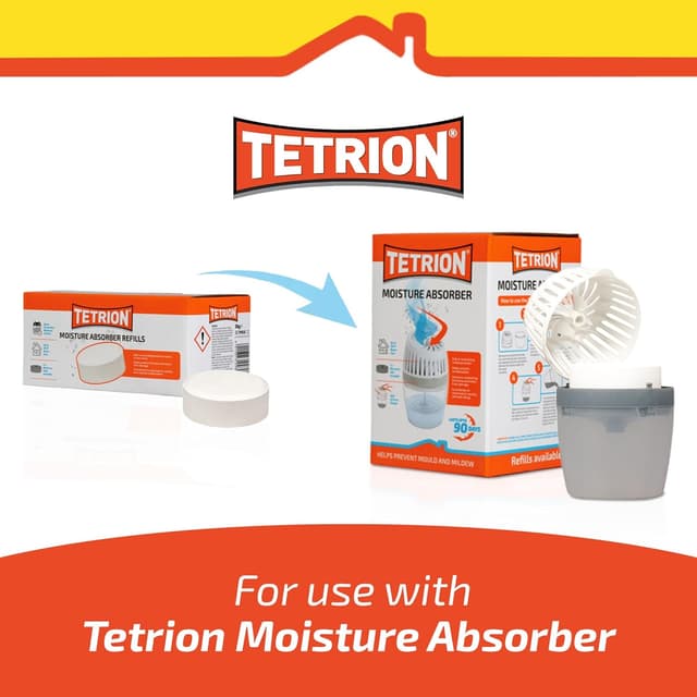 Thumbnail 4 de Tetrion Moisture Absorber Refill Pack 4 Tabs