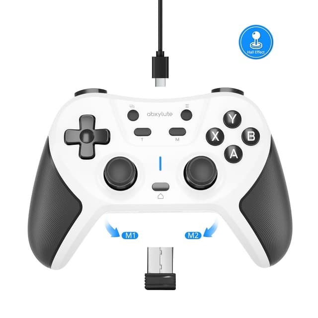 Detalle de abxylute C5P kabelloser Gaming-Controller 2,4 GHz