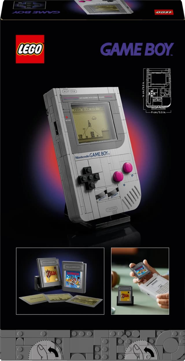 Detalle de LEGO Game Boy 72046 – Retromodell zum Bauen und Ausstellen