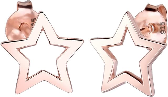 Detalle de Elli Sternenohrringe 925 Sterling Silber