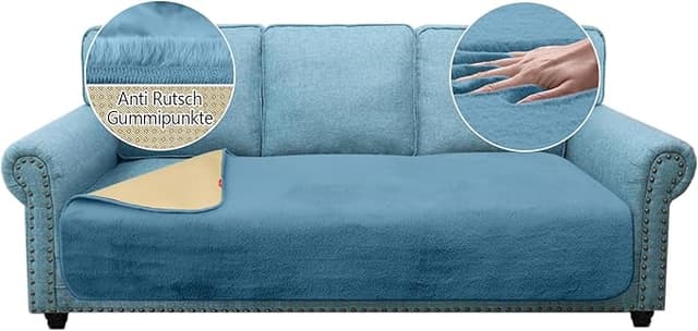 Detalle de Granbest Fundas de Cojín Lujo Grosse para Sofá 🐑