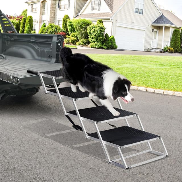 Detalle de Extra Wide Foldable Dog Car Steps